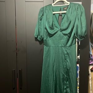 Green Maxi Formal Dress